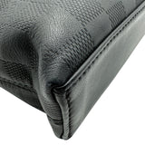ルイ・ヴィトン LOUIS VUITTON ポルトドキュマン・ジュール N41248 ブラック ダミエアンフィニ/レザー メンズ ブリーフケース