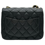 シャネル CHANEL ミニマトラッセ18 A35200 27番台 ブラック ゴールド金具 ラムスキン レディース ショルダーバッグ