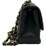 シャネル CHANEL ミニマトラッセ18 A35200 27番台 ブラック ゴールド金具 ラムスキン レディース ショルダーバッグ