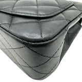 シャネル CHANEL ミニマトラッセ18 A35200 27番台 ブラック ゴールド金具 ラムスキン レディース ショルダーバッグ