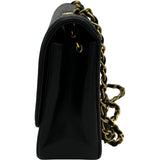 シャネル CHANEL ダイアナ25 A01165 5番台 ブラック ゴールド金具 ラム レディース ショルダーバッグ