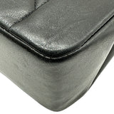 シャネル CHANEL ダイアナ25 A01165 5番台 ブラック ゴールド金具 ラム レディース ショルダーバッグ