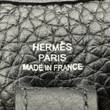 エルメス HERMES エヴリンTPM W刻 ブラック シルバー金具 トリヨン レディース ショルダーバッグ