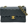 シャネル CHANEL マトラッセ23 A01113 6番台 ブラック ゴールド金具 キャビアスキン レディース ショルダーバッグ