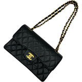 シャネル CHANEL マトラッセ23 A01113 6番台 ブラック ゴールド金具 キャビアスキン レディース ショルダーバッグ