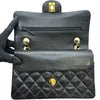 シャネル CHANEL マトラッセ23 A01113 6番台 ブラック ゴールド金具 キャビアスキン レディース ショルダーバッグ
