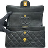 シャネル CHANEL マトラッセ23 A01113 6番台 ブラック ゴールド金具 キャビアスキン レディース ショルダーバッグ