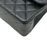 シャネル CHANEL マトラッセ23 A01113 6番台 ブラック ゴールド金具 キャビアスキン レディース ショルダーバッグ