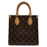 ルイ・ヴィトン LOUIS VUITTON サック・プラBB M46265 ブラウン モノグラム/レザー レディース ショルダーバッグ
