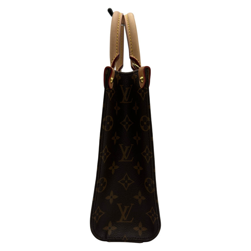 ルイ・ヴィトン LOUIS VUITTON サック・プラBB M46265 ブラウン
