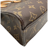 ルイ・ヴィトン LOUIS VUITTON サック・プラBB M46265 ブラウン モノグラム/レザー レディース ショルダーバッグ