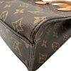 ルイ・ヴィトン LOUIS VUITTON サック・プラBB M46265 ブラウン モノグラム/レザー レディース ショルダーバッグ