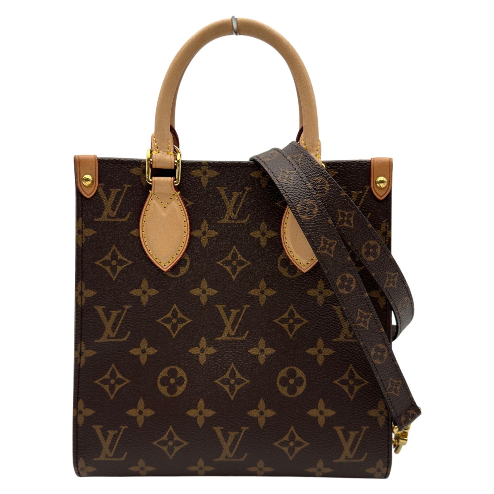 ルイヴィトンバック 保存袋付き ルイ・ヴィトン LOUIS VUITTON サック・プラBB M46265 ブラウン