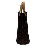 ルイ・ヴィトン LOUIS VUITTON サック・プラBB M46265 ブラウン モノグラム/レザー レディース ショルダーバッグ