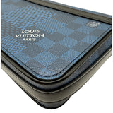 ルイ・ヴィトン LOUIS VUITTON ステュディオ・メッセンジャー N50026 ブルー/ネイビー ダミエグラフィット3D/レザー メンズ ショルダーバッグ