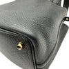 エルメス HERMES ピコタンロックPM Ｗ刻 ブラック ゴールド金具 トリヨン レディース ハンドバッグ
