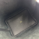 エルメス HERMES ピコタンロックPM Ｗ刻 ブラック ゴールド金具 トリヨン レディース ハンドバッグ