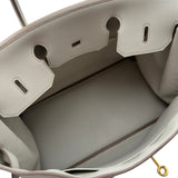 エルメス HERMES バーキン40 D刻 クレ ゴールド金具 トゴ メンズ ハンドバッグ