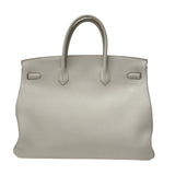 エルメス HERMES バーキン40 D刻 クレ ゴールド金具 トゴ メンズ ハンドバッグ