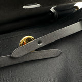 エルメス HERMES エールバッグジップPM B刻 ブラック ゴールド金具 トワル ハンター レディース ハンドバッグ ショルダーバッグ
