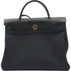 エルメス HERMES エールバッグジップPM B刻 ブラック ゴールド金具 トワル ハンター レディース ハンドバッグ ショルダーバッグ