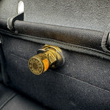 エルメス HERMES エールバッグジップPM B刻 ブラック ゴールド金具 トワル ハンター レディース ハンドバッグ ショルダーバッグ