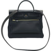 エルメス HERMES エールバッグジップPM B刻 ブラック ゴールド金具 トワル ハンター レディース ハンドバッグ ショルダーバッグ