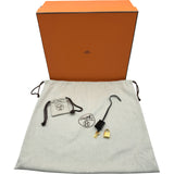 エルメス HERMES エールバッグジップPM B刻 ブラック ゴールド金具 トワル ハンター レディース ハンドバッグ ショルダーバッグ