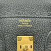 エルメス HERMES バーキン25 W刻印 ブラック　ゴールド金具 トゴ レディース ハンドバッグ
