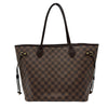 ルイ・ヴィトン LOUIS VUITTON ネヴァーフルMM N41603 ブラウン ダミエ/レザー レディース トートバッグ