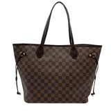 ルイ・ヴィトン LOUIS VUITTON ネヴァーフルMM N41603 ブラウン ダミエ/レザー レディース トートバッグ