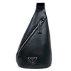 プラダ PRADA クロスボディバッグ 2VZ098 ブラック カーフ メンズ ボディバッグ