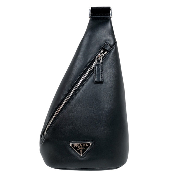 ブラック PRADA ※美品※ ボディバッグ メンズ レディース 2BBE OLO 2VZ098 ボディバッグ PRADA（プラダ） バッグ