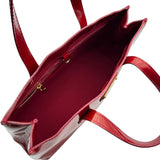 ルイ・ヴィトン LOUIS VUITTON ウィルシャーPM M93642 レッド モノグラム・ヴェルニ レディース ハンドバッグ