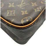 ルイ・ヴィトン LOUIS VUITTON シテMM M51182 ブラウン モノグラム/レザー レディース ショルダーバッグ
