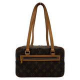 ルイ・ヴィトン LOUIS VUITTON シテMM M51182 ブラウン モノグラム/レザー レディース ショルダーバッグ