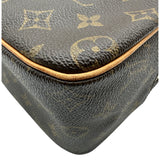ルイ・ヴィトン LOUIS VUITTON シテMM M51182 ブラウン モノグラム/レザー レディース ショルダーバッグ
