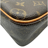 ルイ・ヴィトン LOUIS VUITTON シテMM M51182 ブラウン モノグラム/レザー レディース ショルダーバッグ
