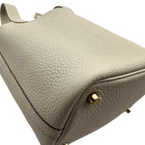 エルメス HERMES ピコタンロックPM K刻 クレ ゴールド金具 トリヨン レディース ハンドバッグ