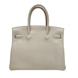 エルメス HERMES バーキン30 Z刻 クレ ゴールド金具 トゴ レディース ハンドバッグ