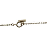 ティファニー TIFFANY＆CO TTWOサークルネックレス ゴールド Au750 カーネリアン ジュエリー