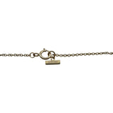 ティファニー TIFFANY＆CO TTWOサークルネックレス ゴールド Au750 カーネリアン ジュエリー