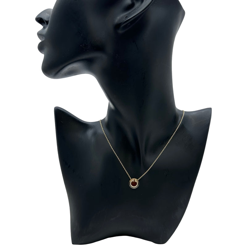 ティファニー TIFFANY＆CO TTWOサークルネックレス ゴールド Au750