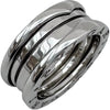 ブルガリ BVLGARI ビーゼロワンリング3バンド（S） ホワイトゴールド 750 ジュエリー
