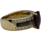 タサキ TASAKI リング ゴールド K18 ガーネット ジュエリー