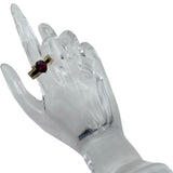 タサキ TASAKI リング ゴールド K18 ガーネット ジュエリー