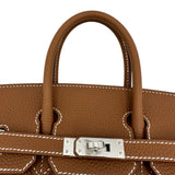 エルメス HERMES バーキン25 K刻印　(2025年製) ゴールド トゴ レディース ハンドバッグ