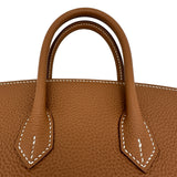 エルメス HERMES バーキン25 K刻印　(2025年製) ゴールド トゴ レディース ハンドバッグ
