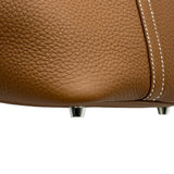 エルメス HERMES ピコタンロックPM K刻 ゴールド シルバー金具 トリヨン レディース ハンドバッグ