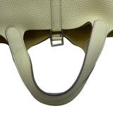 エルメス HERMES ピコタンロックPM W刻 ジョーヌミルトン シルバー金具 トリヨン レディース ハンドバッグ